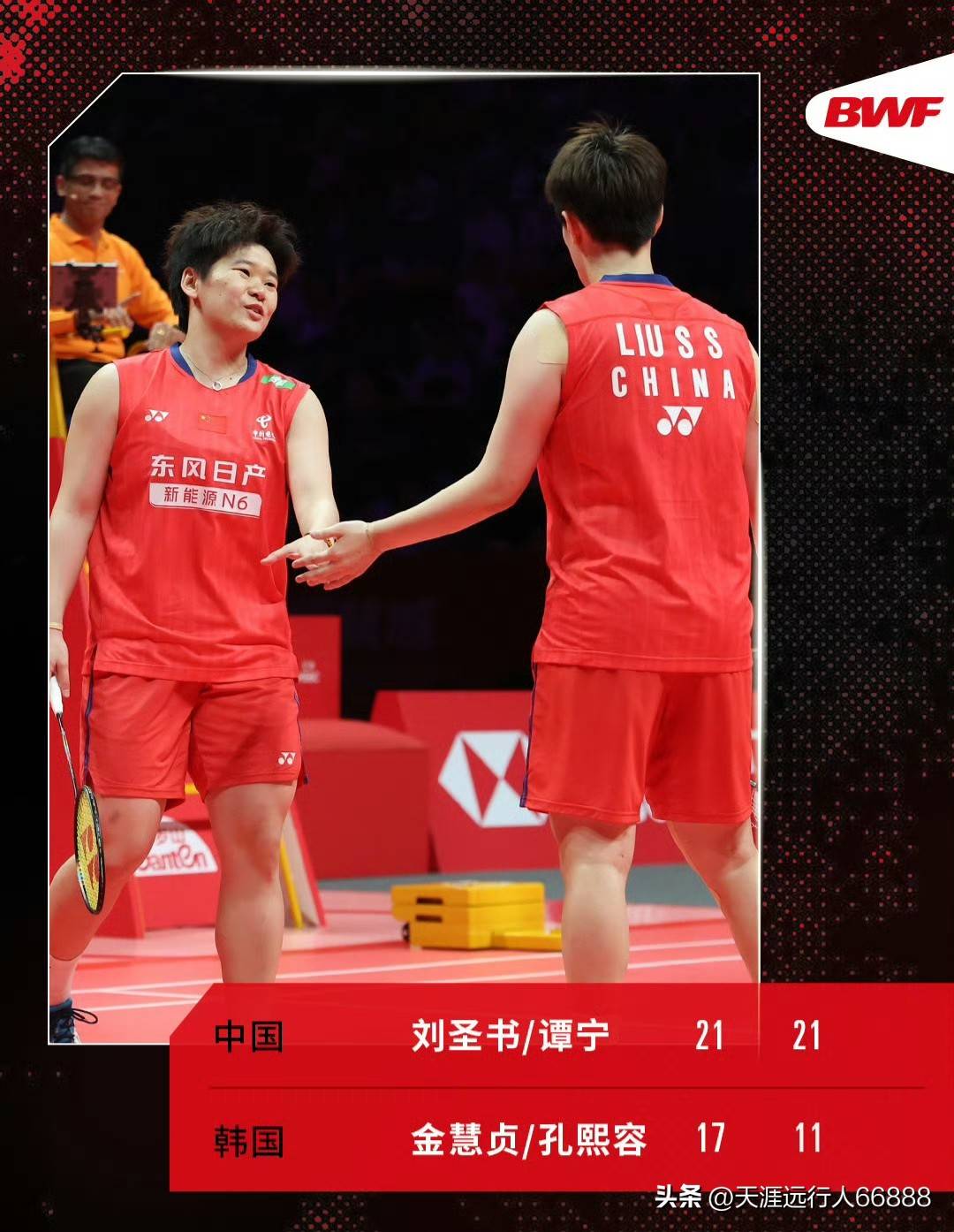 杭州总决赛半决赛对阵赛程出炉,石宇奇领衔国羽六组球员进四强