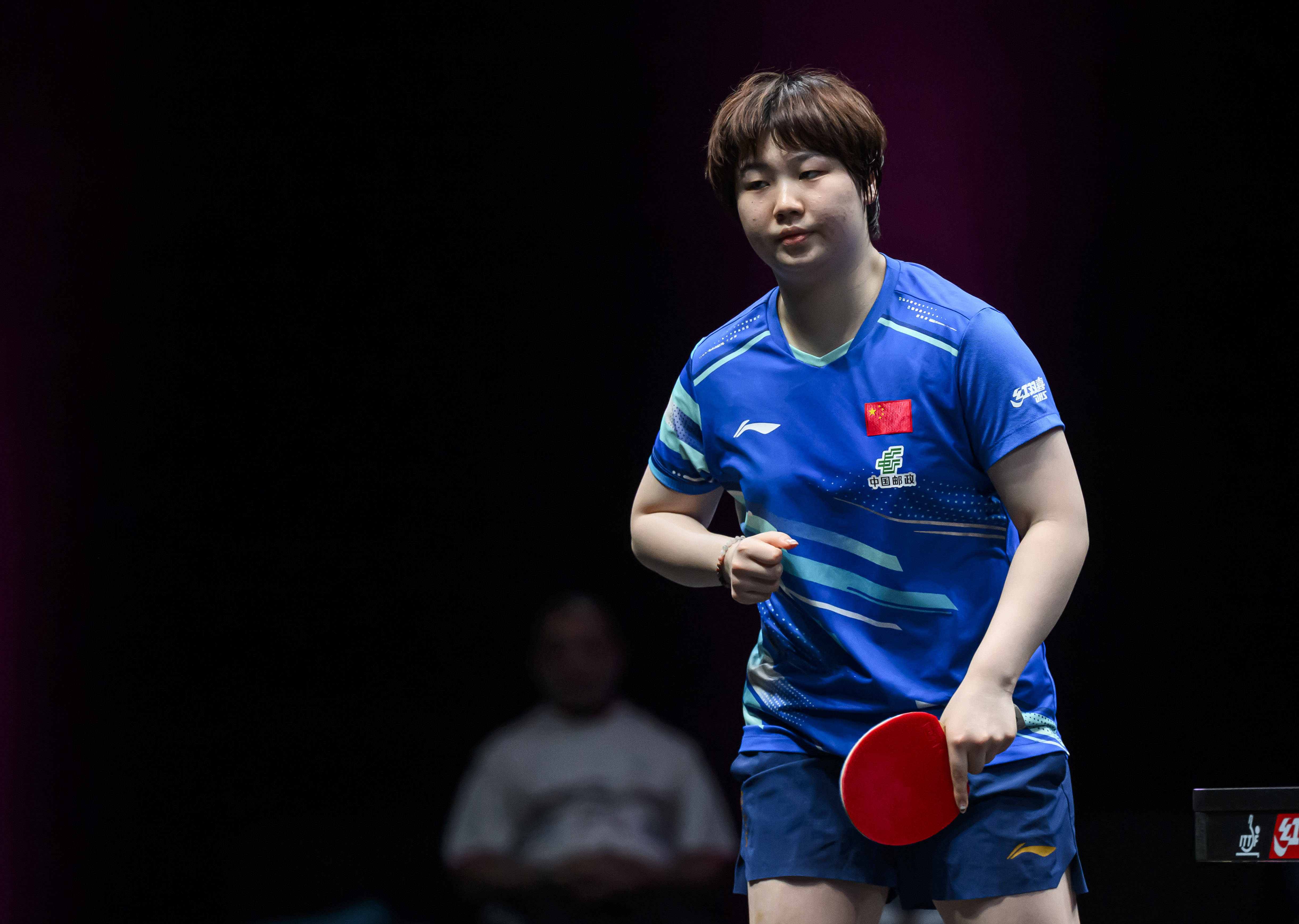 （体育）乒乓球——WTT多哈冠军赛：蒯曼晋级女单四强