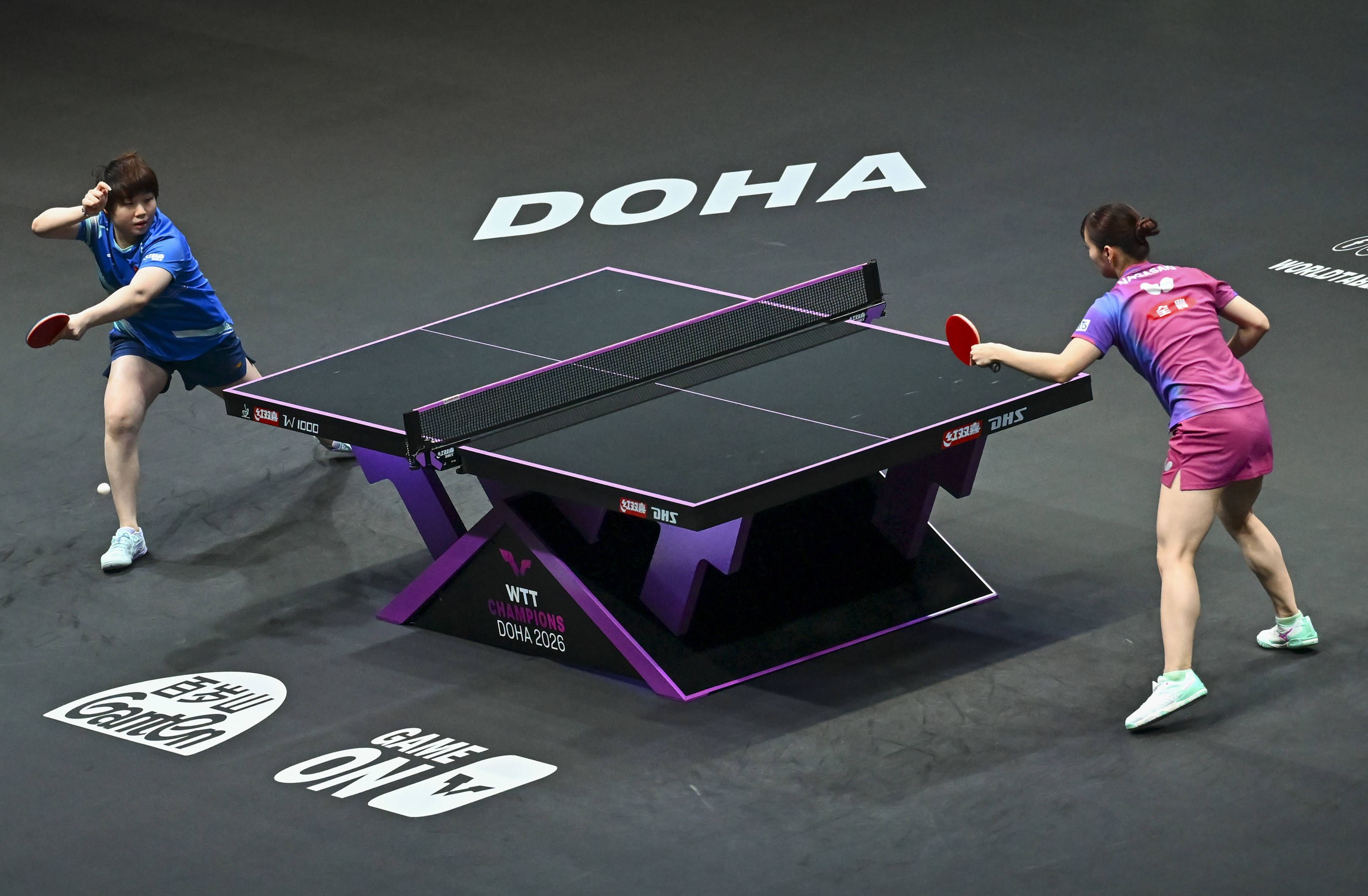 （体育）乒乓球——WTT多哈冠军赛：蒯曼晋级女单四强